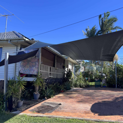 Western Sydney Shade Sails: Western Sun Control, Clearances, and Fast Drainage